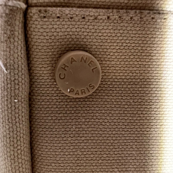 Chanel Ivory Chocolate Bar Bowling Tote - Picture 10 of 12